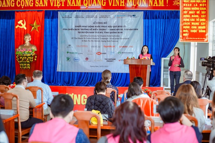 Nu Skin Việt Nam tài trợ chương trình "Hướng về miền Trung"