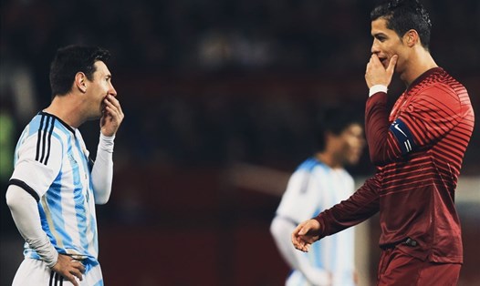 Lionel Messi và Cristiano Ronaldo đều đã có những lần nhận thẻ đỏ trong sự nghiệp. Ảnh: AFP