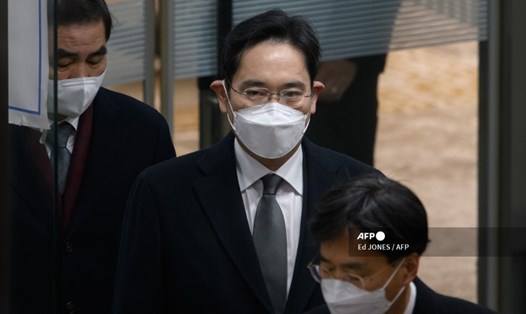 Người thừa kế Samsung Lee Jae-yong. Ảnh: AFP.