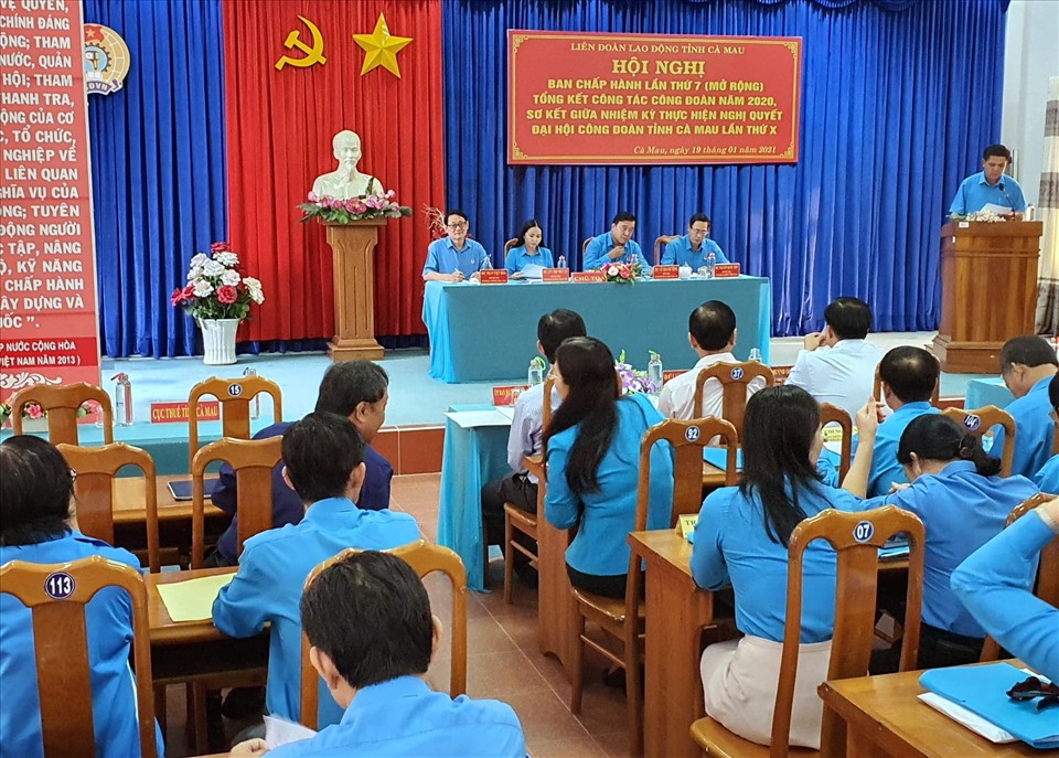 Phát triển đoàn viên công đoàn là một trong nhiệm vụ quan trọng của các cấp công đoàn tỉnh Cà Mau (ảnh Nhật Hồ)