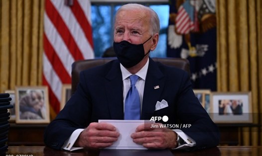 Tổng thống Mỹ Joe Biden đã có kế hoạch chi tiết về lịch trình làm việc trong 10 ngày đầu tiên sau khi nhậm chức. Ảnh: AFP