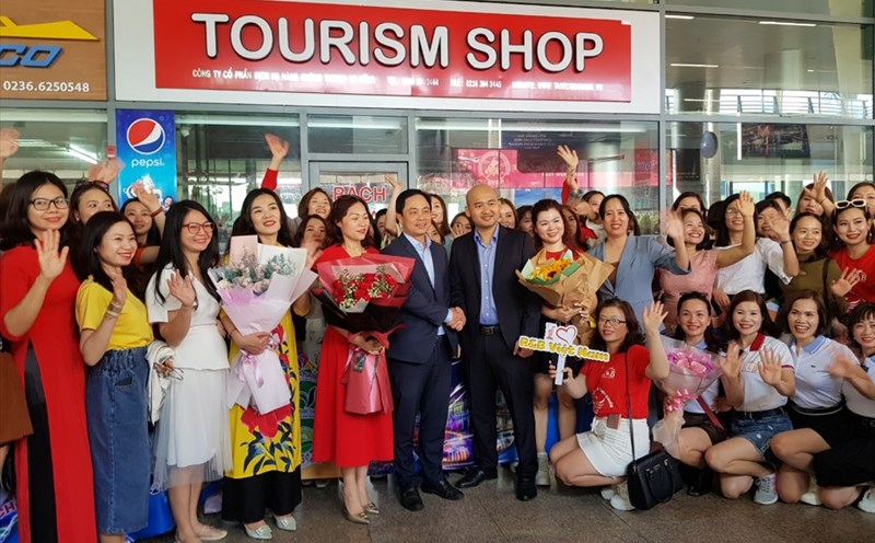 Đà Nẵng đón đoàn khách hội nghị 700 người dịp cận Tết. Ảnh: TT