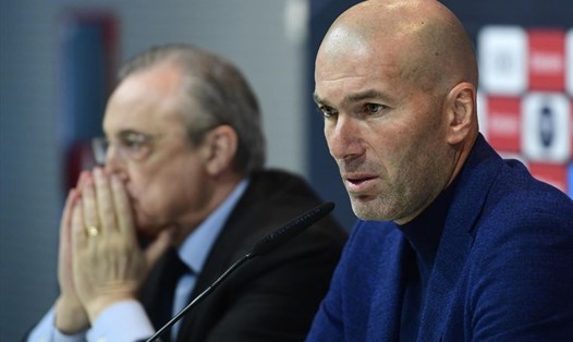 Chiếc ghế của Zinedine Zidane vẫn đang chắc chân. Ảnh: AFP