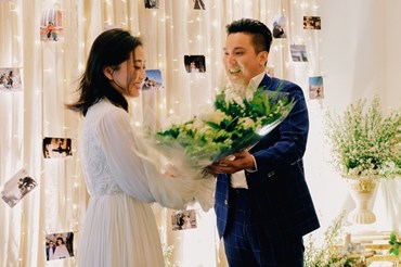 MC Liêu Hà Trinh quen chồng tương lai qua app hẹn hò. Ảnh: NVCC.
