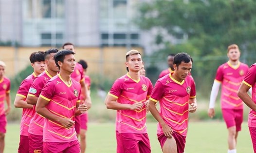 Sài Gòn FC sẽ làm khách trên sân Bình Định vào chiều 23.1. Ảnh Sài Gòn FC