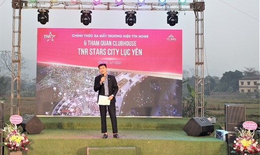 Ông Nguyễn Văn Mạnh – Tổng giám đốc TTH Home phát biểu tại sự kiện. Nguồn: TNG