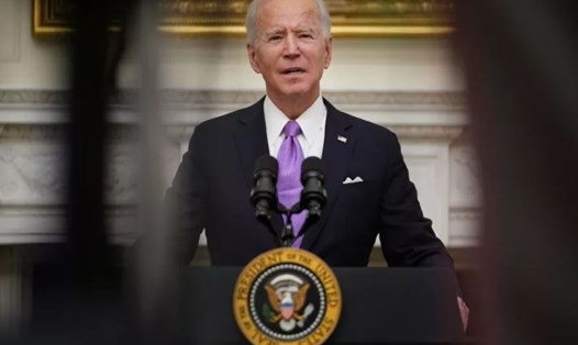 Ông Joe Biden có tỉ lệ ủng hộ cao trong những ngày đầu là tổng thống Mỹ. Ảnh: AFP.