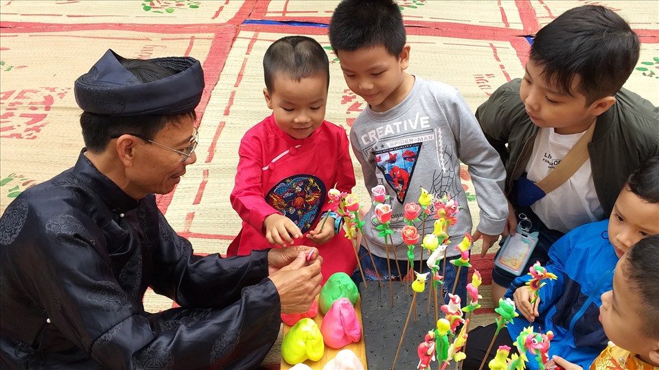 Bảo tàng Đà Nẵng tổ chức “Phiên chợ ngày Tết”. Ảnh: TT