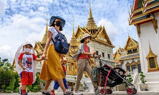 Cung điện Hoàng gia ở Bangkok, Thái Lan. Ảnh: AFP