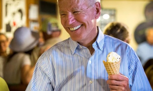 Vị kem yêu thích của ông Joe Biden được thư ký báo chí Nhà Trắng tiết lộ. Ảnh: Getty/AFP
