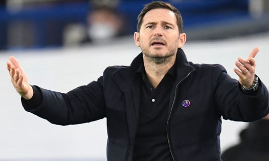 Kết quả ở FA Cup không thể cứu Frank Lampard vì phong độ tệ hại của Chelsea tại Premier League. Ảnh: AFP