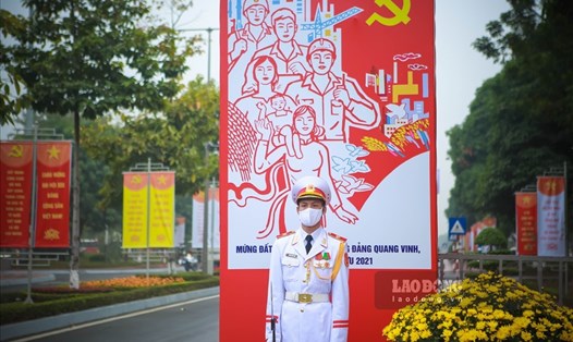 Đại hội đại biểu toàn quốc lần thứ XIII của Đảng Cộng sản Việt Nam chính thức khai mạc sáng 26.1, tại Hà Nội. Ảnh: Tô Thế.