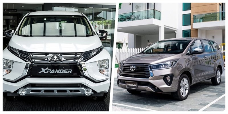 Phân khúc MPV: Chọn Mitsubishi Xpander hay Toyota Innova?