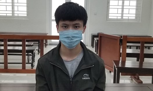 Nguyễn Thành Trung - nam sinh gây án mạng trong thời gian đi làm thêm. Ảnh: V.Dũng