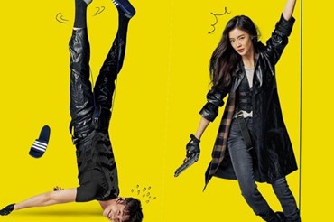 Tạo hình của Kim Young Kwang và Lee Sun Bin - bạn gái Lee Kwang Soo trong phim mới. Ảnh poster.