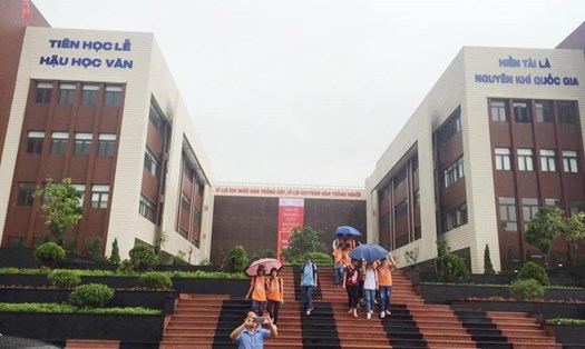 Trường THPT chuyên Bắc Ninh. Ảnh: H.L.