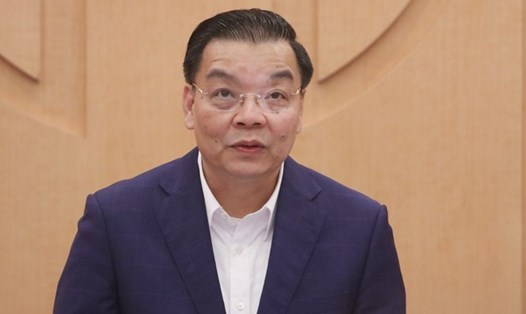 Chủ tịch Hà Nội Chu Ngọc Anh ra công điện ngay trong đêm về công tác phòng, chống dịch COVID-19. Ảnh: T. Phong