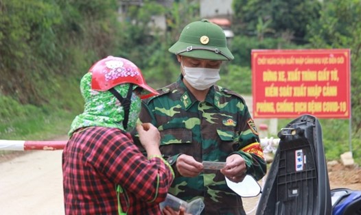 UBND tỉnh Thanh Hoá yêu cầu kiểm soát chặt chẽ việc nhập cảnh qua biên giới. Ảnh: T.L