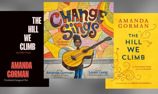 Tuy chưa được xuất bản, 3 cuốn sách của nhà thơ trẻ Amanda Gorman đã lọt vào danh sách các cuốn sách bán chạy nhất trên Amazon và Barnes & Noble. Ảnh: Penguin Young Readers