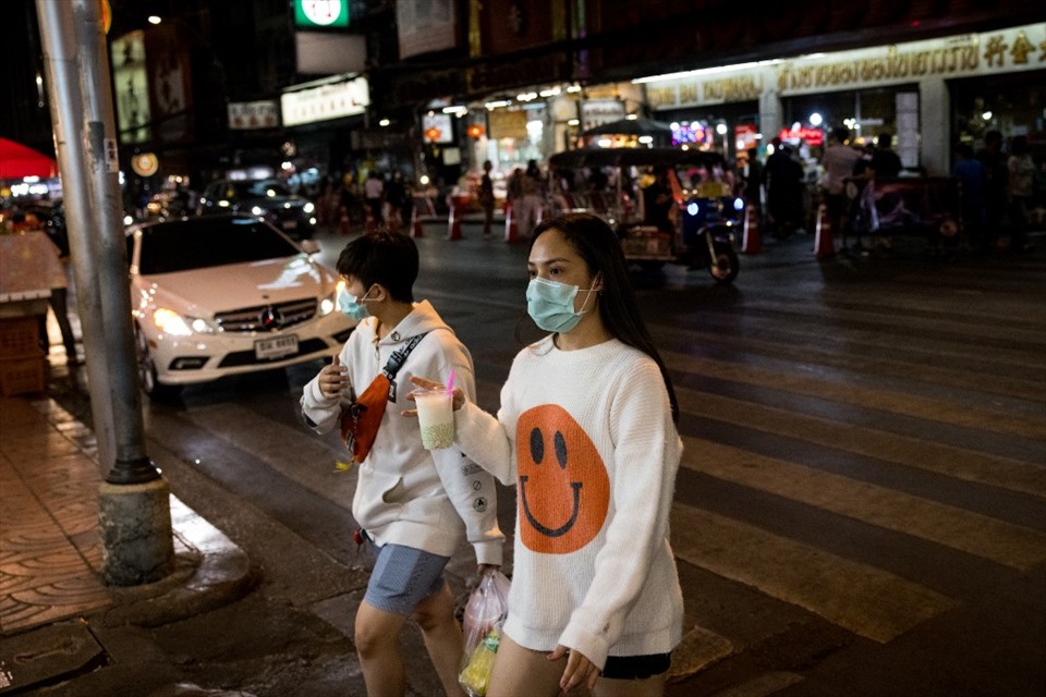 Thái Lan phát hiện có ca COVID-19 nhiễm biến thể SARS-CoV-2. Ảnh: AFP.