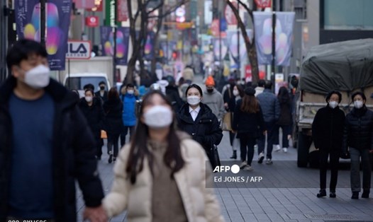 Hàn Quốc yêu cầu duy trì giãn cách xã hội để tránh dịch dịp Tết nguyên đán. Ảnh: AFP