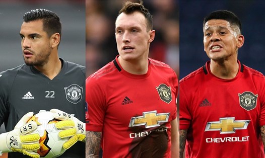 Sergio Romero, Phil Jones và Marcos Rojo là 3 trong số 6 cầu thủ phải chia tay Man United trong tháng 1.2021. Ảnh: Manchester United