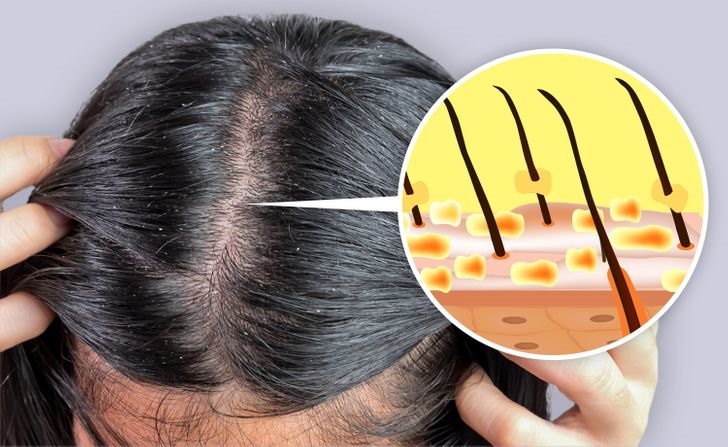 Bệnh nấm da đầu  Nguyên nhân biểu hiện và cách điều trị