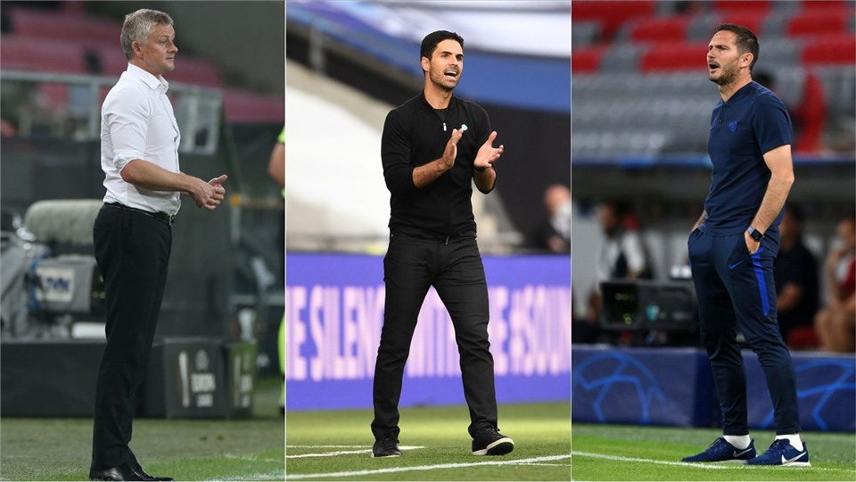 “Chiến dịch giải cứu” Ole Solskjaer, Mikel Arteta và Frank Lampard đang tạo ra câu chuyện thú vị ở Premier League. Ảnh: Premier League
