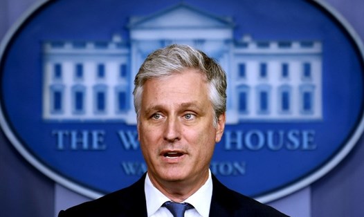 Cố vấn An ninh Quốc gia Robert O'Brien cân nhắc từ chức sau hỗn loạn tại Quốc hội Mỹ. Ảnh: AFP