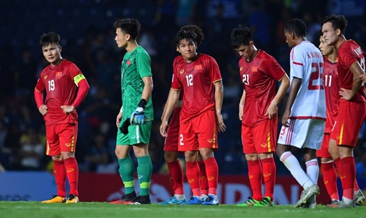 Ở giải U23 Châu Á 2020, U23 Việt Nam đã chia tay ngay sau vòng bảng khi chỉ giành được 2 điểm/3 trận. Ảnh: AFC.