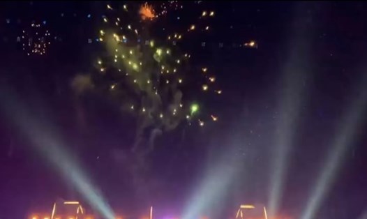 Công ty TNHH Gia Bảo Event - Media bắn gần 100 quả pháo hoa nổ trái phép tại sự kiện Huế - Countdown 2021. Ảnh: ST.
