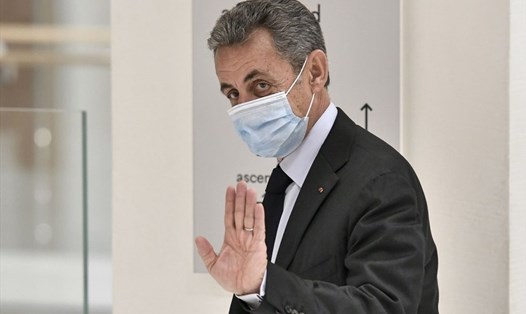 Cựu Tổng thống Pháp Nicolas Sarkozy. Ảnh: AFP