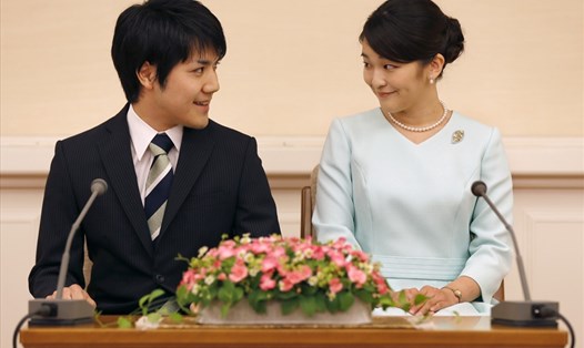 Đám cưới của Công chúa Mako và hôn phu thường dân đã bị hoãn gần 3 năm. Ảnh: AFP