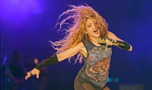 Nữ ca sĩ Shakira. Ảnh: AFP