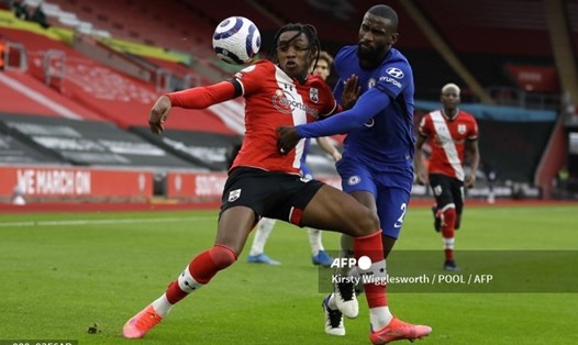 Southampton không phải đối thủ dễ chơi đối với Chelsea. Ảnh: AFP