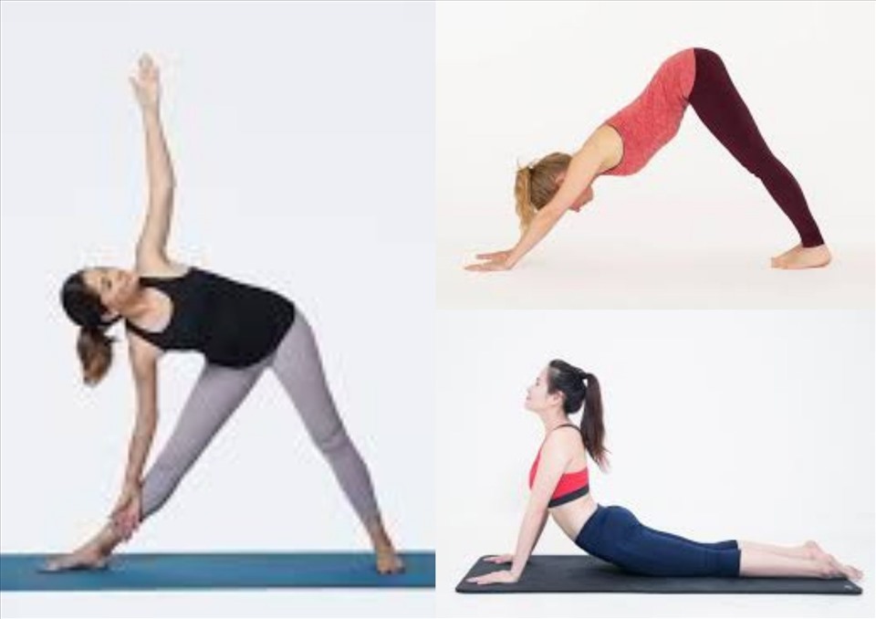 Một số tư thế yoga giúp tăng chiều cao hiệu quả tại nhà. Đồ họa: Thanh Ngọc