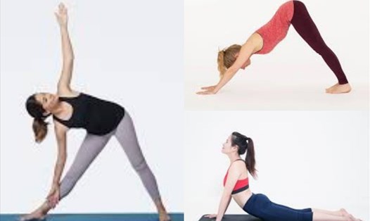 Một số tư thế yoga giúp tăng chiều cao hiệu quả tại nhà. Đồ họa: Thanh Ngọc