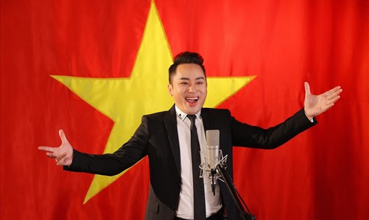 Tùng Dương ra MV "Quốc ca" nhân ngày Giải phóng Thủ đô 10.10. Ảnh: NVCC