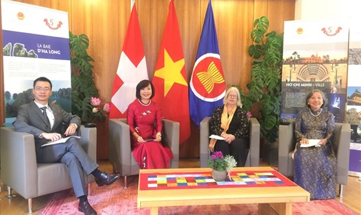 Chương trình "Ngày Việt Nam tại Thuỵ Sĩ năm 2021" gây chú ý với khán giả 2 nước. Ảnh: BTC