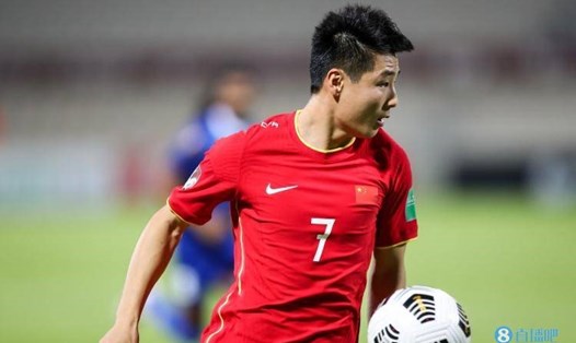Wu Lei đã có trận đấu xuất sắc giúp tuyển Trung Quốc thắng tuyển Việt Nam 3-2. Ảnh: Sohu.