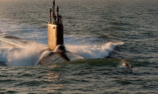 Một tàu ngầm hạt nhân lớp Virginia của Mỹ. Ảnh: Hải quân Mỹ