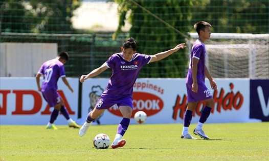U23 Việt Nam sẽ có trận giao hữu quốc tế đầu tiên sau 2 năm. Ảnh: VFF