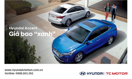 Khách đến mua xe Hyundai Accent tại showroom Hyundai Việt Hàn sẽ nhận được nhiều ưu đãi