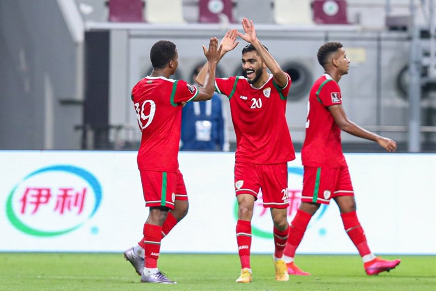 Tuyển Oman thi đấu tốt tại vòng loại thứ ba World Cup 2022. Ảnh: OFA