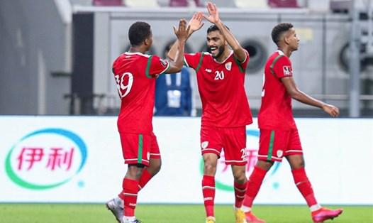 Tuyển Oman thi đấu tốt tại vòng loại thứ ba World Cup 2022. Ảnh: OFA