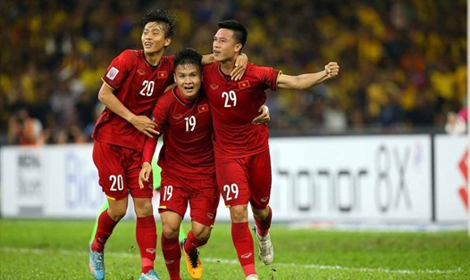 Tuyển Việt Nam vẫn đang tìm kiếm điểm số đầu tiên tại vòng loại cuối World Cup 2022. Ảnh AFF