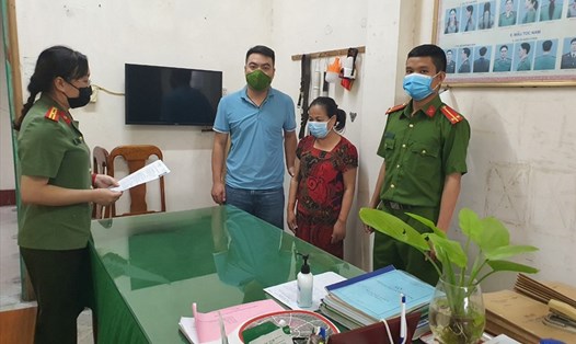 Cơ quan An ninh điều tra Công an tỉnh Sơn La bắt đối tượng truy nã đặc biệt nguy hiểm Nguyễn Thị Thảo. Ảnh: Minh Phượng.