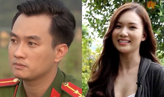 Phạm Anh Tuấn, Ngọc Anh đóng chính phim "Phố trong làng". Ảnh: VTV.