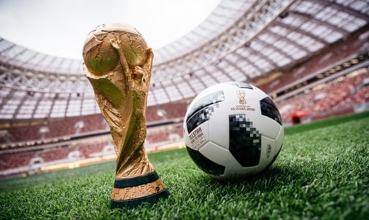 Trái bóng World Cup 2018 được Adidas cung cấp. Ảnh: FIFA.