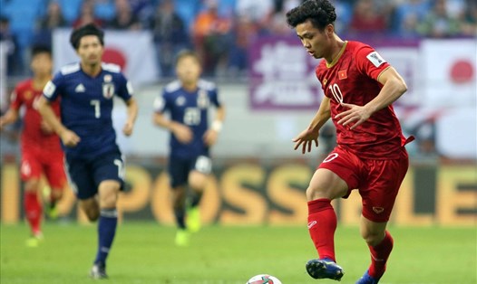 Tuyển Việt Nam gặp lại Nhật Bản tại vòng loại World Cup 2022. Ảnh Hữu Phạm